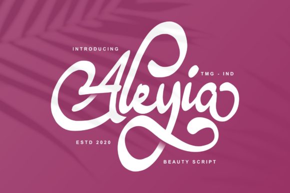 Aleyia Script: A Timeless Font for Creative Expression
