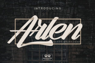 Arlen Script: A Versatile Brush Font for Creative Expression
