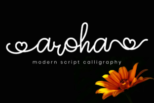 Aroha Script: A Sweet Touch for Your Design Projects