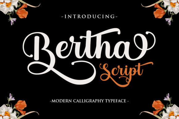 Bertha Script: A Timeless Font for Elegant Design