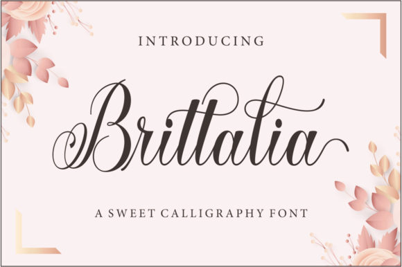 Brittalia Script: A Timeless Font with Unique Charm