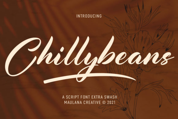 Chillybeans Script: A Font That Brings Elegance to Design Projects
