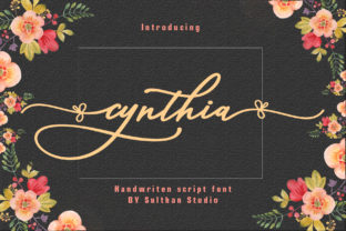 Cynthia Script: A Charming Font for Creative and Romantic Projects