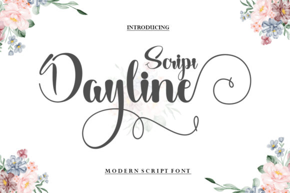 Dayline Script: A Chic and Versatile Font for Modern Design Workflows