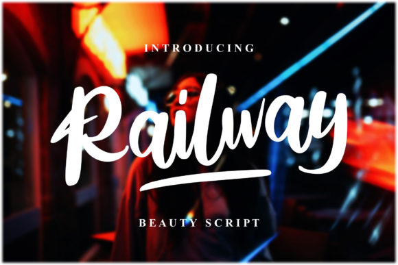 Discover the Timeless Elegance of Railway Script: A Font That Speaks Volumes