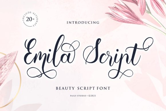 Emila Script: A Beautiful Font for Creative Projects