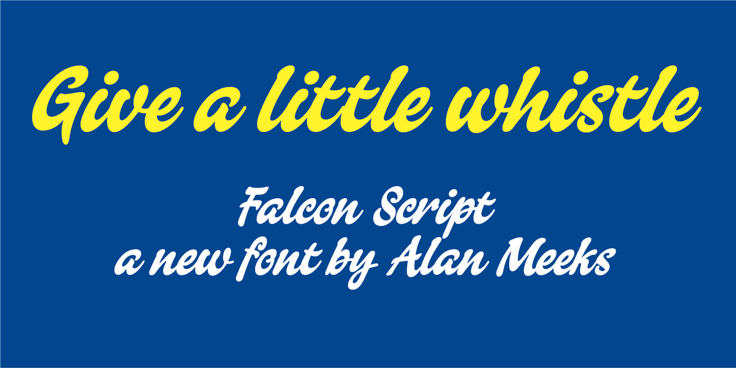 Falcon Script: An Informal Alternative to Kestrel Script