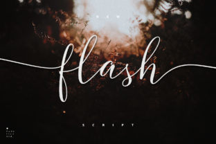 Flash Script: A Bold Handwritten Font with Cool Feel