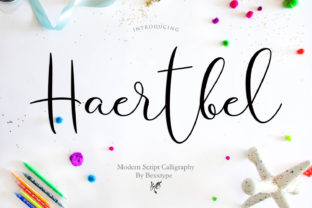 Haertbel Script: A Sweet and Charming Font for Expressive Communication