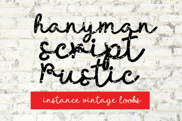 Handyman Script Rustic: A Timeless Font for Creative Projects
