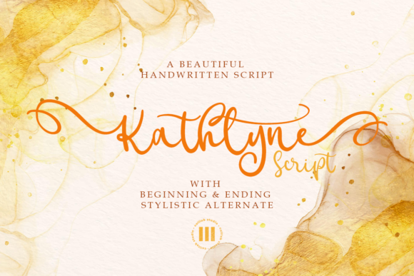 Kathlyn Script: A Graceful Handwritten Font for Modern Design
