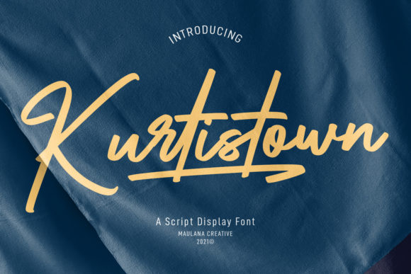 Kurtistown Script: A Playful Font for Creative and Professional Workflows