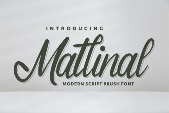 Matlinal Script: A Luxurious Calligraphy Font