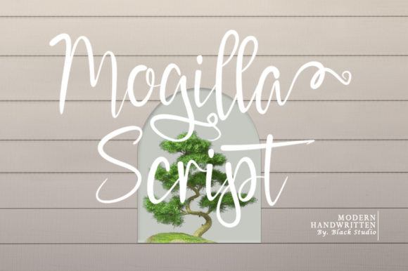 Mogilla Script: A Luxurious Calligraphy Font for Design Projects