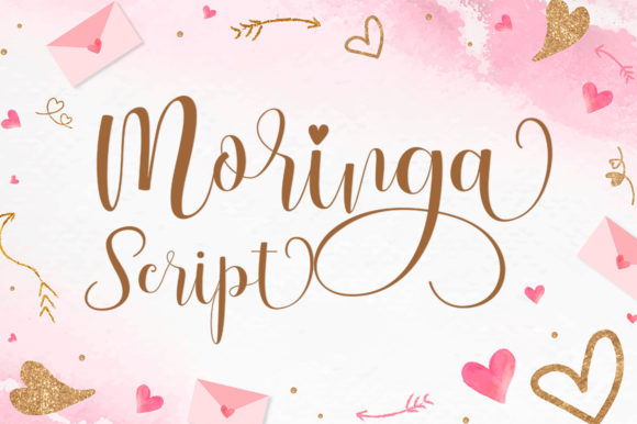Moringa Script: A Handwritten Font with Romantic Charm and Versatile Appeal
