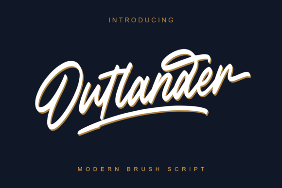 Outlander Brush Script: A Handwritten Touch for Modern Creativity