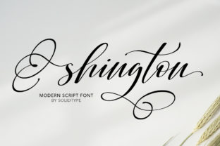 Shington Script: A Sweet and Cool Handwritten Font