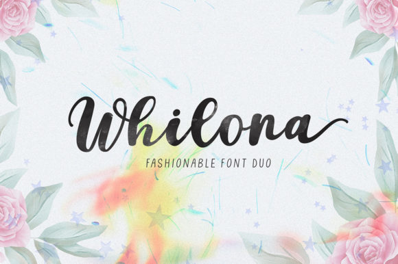 Whilona Script: A Modern Handwriting Font for Creative and Professional Use