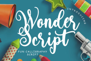 Wonder Script: A Cheerful Font for Creative Projects